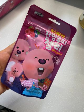 [팔도] 잔망루피젤리 믹스베리맛 42g 8개 — 5점을 준 리뷰어가 2022년 1월 올린 사용 사진