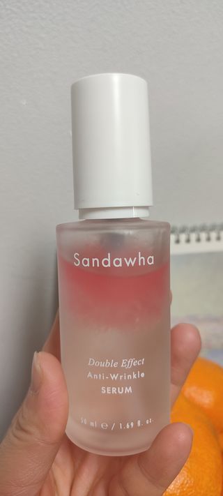 산다화 더블 이펙트 안티 링클 세럼 50ml — 4점을 준 리뷰어가 2023년 1월 올린 사용 사진