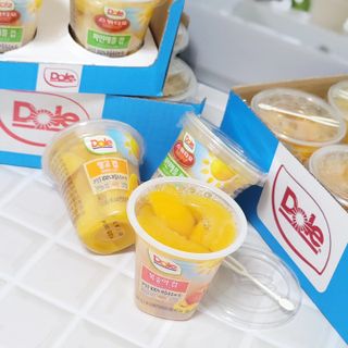 돌 MF[Dole] 파인애플컵/망고컵/복숭아컵 198g 6입X1박스 (맛 1가지 랜덤 발송) — 5점을 준 리뷰어가 2023년 6월 올린 사용 사진