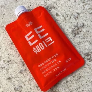 [덜다] 든든 식물성 단백질 쉐이크 40g X 7입 (곡물/딸기) — 5점을 준 리뷰어가 2023년 8월 올린 사용 사진