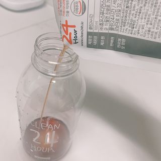 클린24시간 1BOX(5포) + 전용보틀(500ml) — 4점을 준 리뷰어가 2023년 7월 올린 사용 사진