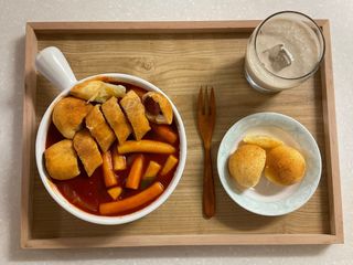 Dog&Ball 독앤볼 독앤볼 떡볶이 키트 — 5점을 준 리뷰어가 2021년 12월 올린 사용 사진