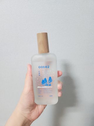 라쿰 북해도 헤어퍼퓸 (헤어에센스/오일) 100ml — 4점을 준 리뷰어가 2023년 4월 올린 사용 사진