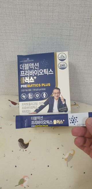 메이준뉴트리 더블액션 프리바이오틱스 플러스+ — 5점을 준 리뷰어가 2021년 7월 올린 사용 사진