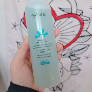바베 BABE 바베 바이-페이즈 미셀라 오일 — 4점을 준 리뷰어가 2021년 1월 올린 사용 사진