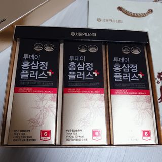 서울약사신협_투데이홍삼정플러스스틱_10g x 30포 — 5점을 준 리뷰어가 2021년 1월 올린 사용 사진