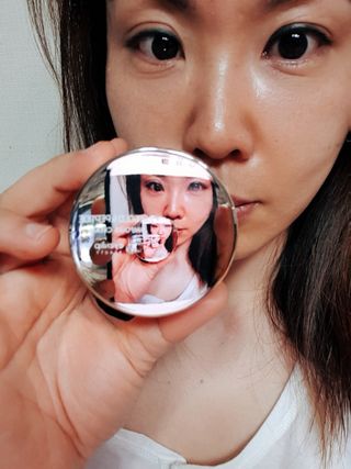 아이앤립 / EYENLIP 아이앤립 24K 골드 N 펩타이드 앰플 크림 — 5점을 준 리뷰어가 2021년 4월 올린 사용 사진