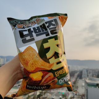 맛있게 채우는 단백질 12g, 닥터유 단백질칩 — 5점을 준 리뷰어가 2023년 12월 올린 사용 사진