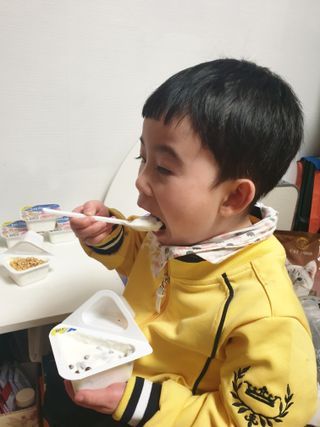 LIVE 매일바이오 토핑요거트 — 5점을 준 리뷰어가 2022년 4월 올린 사용 사진