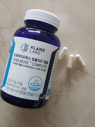 닥터피엔티 [Dr.PNT] 프로바이오틱스 컴플리트 캡슐 / 2개월분 — 5점을 준 리뷰어가 2023년 1월 올린 사용 사진