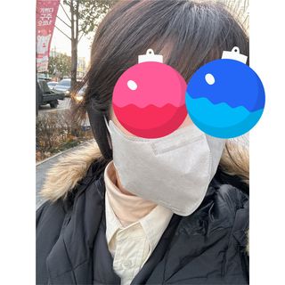 [케이퓨리] 케이퓨리 항균 구리마스크 15매 (대형/중형/키즈) — 4점을 준 리뷰어가 2022년 12월 올린 사용 사진