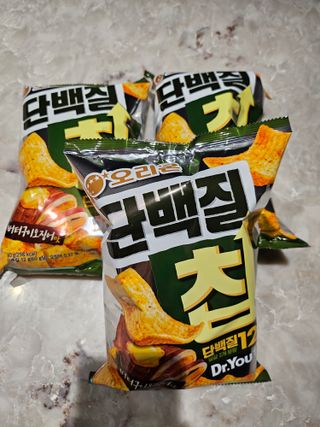 맛있게 채우는 단백질 12g, 닥터유 단백질칩 — 5점을 준 리뷰어가 2023년 12월 올린 사용 사진