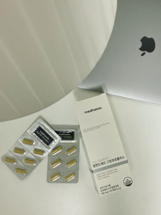 메디타민 원헌드레드 그린프로폴리스 — 5점을 준 리뷰어가 2021년 10월 올린 사용 사진