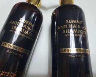 썸헤어 / SUMHAIR 썸헤어  써밋 안티 헤어로스 샴푸+트리트먼트 — 5점을 준 리뷰어가 2021년 6월 올린 사용 사진