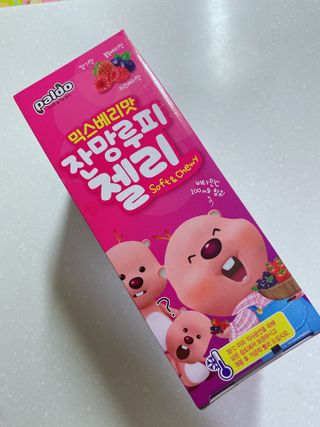 [팔도] 잔망루피젤리 믹스베리맛 42g 8개 — 5점을 준 리뷰어가 2022년 1월 올린 사용 사진
