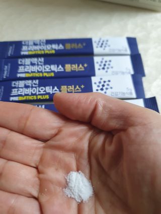 메이준뉴트리 더블액션 프리바이오틱스 플러스+ — 4.5점을 준 리뷰어가 2021년 4월 올린 사용 사진