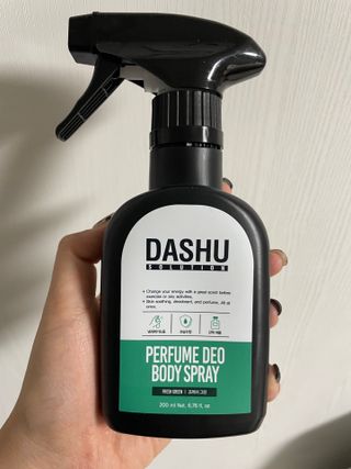 다슈코리아 다슈 솔루션 퍼퓸 데오 바디스프레이 프레쉬 그린 200ml — 5점을 준 리뷰어가 2021년 5월 올린 사용 사진