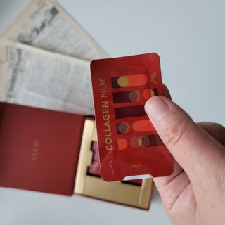 프리마인 귀족의 콜라겐, 92배 흡수율. 럭셔리 프리미엄 셀라브 콜라겐필름 30매 — 5점을 준 리뷰어가 2022년 5월 올린 사용 사진