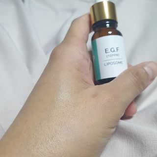 랑팡 EGF+FGF 10ppm 리포좀 앰플 원액 10ml — 5점을 준 리뷰어가 2021년 10월 올린 사용 사진