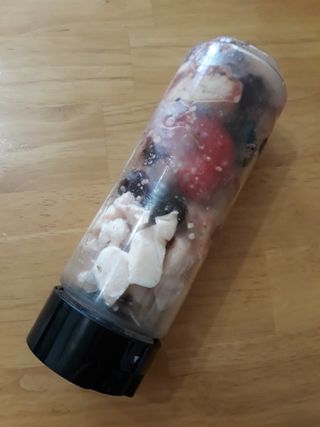 수플먼트 나는 마신닭!! 닭가슴살 주스키트, 먹기 힘들었던 닭가슴살 이제는 마시자 — 4점을 준 리뷰어가 2022년 12월 올린 사용 사진