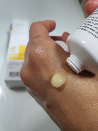 랑벨 비타 에너지 잡티 크림 75ml (피부 속 기미완화크림) — 5점을 준 리뷰어가 2022년 5월 올린 사용 사진