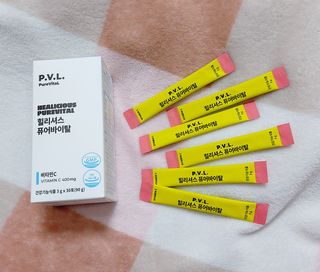 힐리셔스 퓨어바이탈 석류맛 — 5점을 준 리뷰어가 2021년 2월 올린 사용 사진