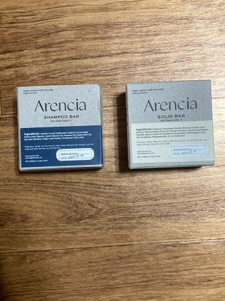 Arencia 아렌시아 솔티소다 샴푸바, 더 새틴 린스바 세트 — 5점을 준 리뷰어가 2021년 6월 올린 사용 사진