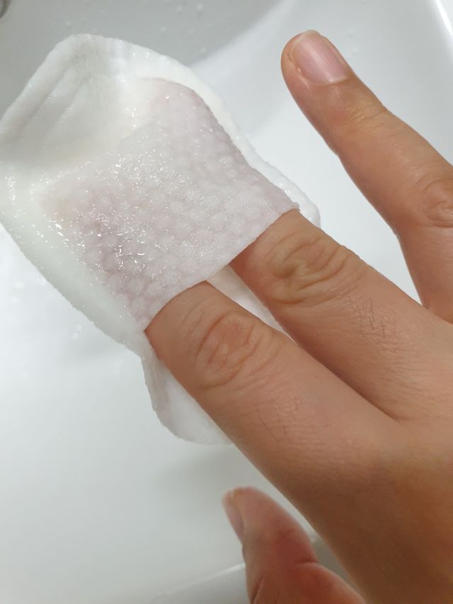 델라본 체리 버블 클렌징 패드 10ea 리뷰 사진