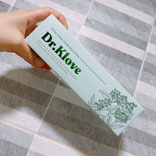 치과의사들이 선택한 솔루션, 닥터클러브치약 — 5점을 준 리뷰어가 2021년 7월 올린 사용 사진