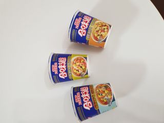 NISSIN 닛신 컵누들  4종 - 씨푸드오리지날, 씨푸드 스파이시, 씨푸드 커리, 씨푸드 XO소스 — 5점을 준 리뷰어가 2023년 1월 올린 사용 사진