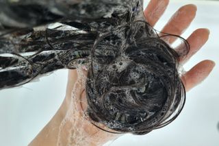 닥터시드 페퍼민트 앤 레몬 비건 비듬케어 쿨 탈모 샴푸 (1000ml) — 5점을 준 리뷰어가 2024년 3월 올린 사용 사진