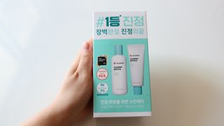 리더스코스메틱 리더스 카밍 바이오틱스 #1등 진정 기획세트 [에센스 워터150ml + 크림 마스크80ml] — 5점을 준 리뷰어가 2022년 9월 올린 사용 사진