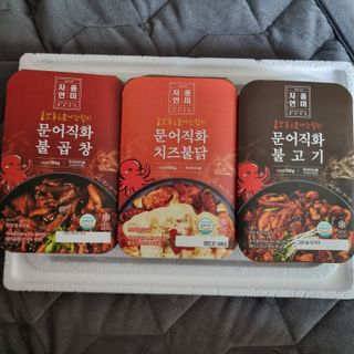자연풍미 문어직화볶음 3종 (불고기, 불곱창, 치즈불닭) — 5점을 준 리뷰어가 2022년 6월 올린 사용 사진