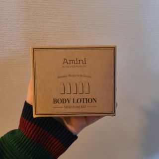 아미니 플라워 테라피 바디로션 5종키트 — 5점을 준 리뷰어가 2021년 1월 올린 사용 사진