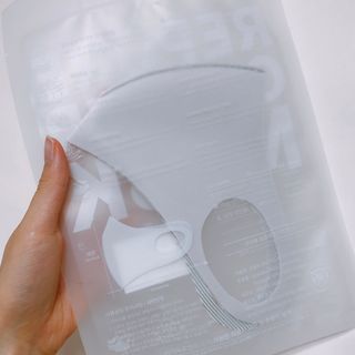 [에이블밤부] 리퓨어 쿠퍼 마스크 10color — 3점을 준 리뷰어가 2021년 1월 올린 사용 사진