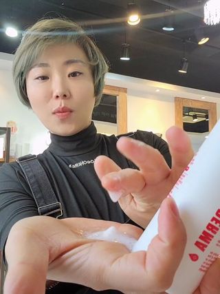 메디필 레드 락토 퍼스트 콜라겐 에센스 — 5점을 준 리뷰어가 2021년 1월 올린 사용 사진