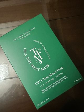 타포미 시카 탐 시트 마스크 27ml — 5점을 준 리뷰어가 2023년 1월 올린 사용 사진