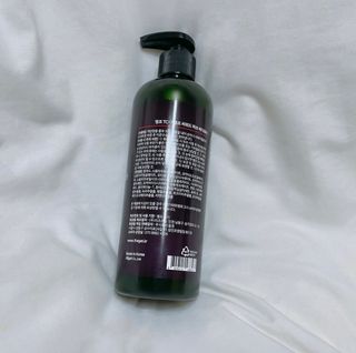띵코 허브 샴푸, 트리트먼트, 바디워시 3종 — 4점을 준 리뷰어가 2022년 2월 올린 사용 사진