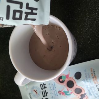 국민바이오 약콩두유 — 5점을 준 리뷰어가 2022년 5월 올린 사용 사진