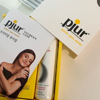 프리미엄 마사지젤 pjur 퓨어젤 — 4.5점을 준 리뷰어가 2021년 1월 올린 사용 사진