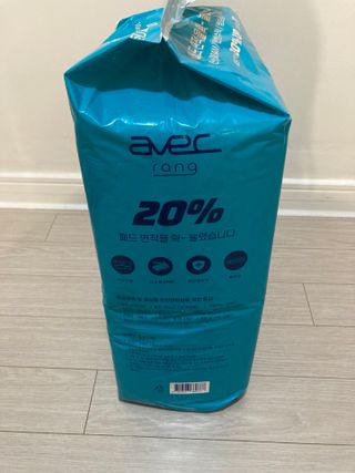 아베크 펫 와이드 프리미엄 중형 애견 강아지 배변 패드 54매 1팩 45g — 5점을 준 리뷰어가 2021년 7월 올린 사용 사진