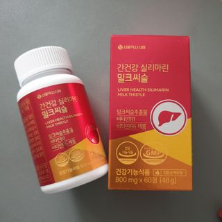 서울약사신협 간건강 실리마린 밀크씨슬 800mg, 60정 — 4점을 준 리뷰어가 2021년 11월 올린 사용 사진