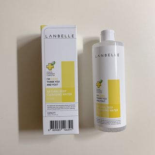 랑벨 내츄럴 딥 클렌징 워터 500ml — 4점을 준 리뷰어가 2022년 6월 올린 사용 사진
