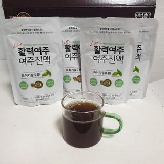 참유원 특허제조 활력 여주진액 여주즙 50포 — 5점을 준 리뷰어가 2022년 3월 올린 사용 사진