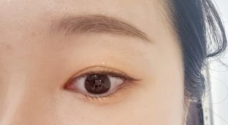 [크리스앤릴리] 슬림 아울 브로우(라떼브라운) — 5점을 준 리뷰어가 2022년 9월 올린 사용 사진