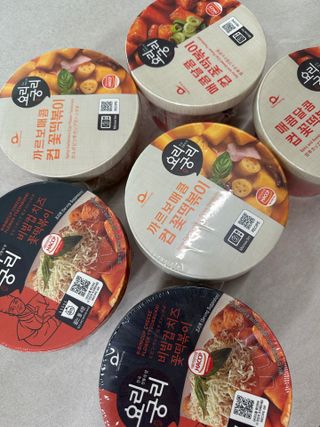 나우  [요리궁리] B타입 ( 매콤, 치즈, 매콤까르보 ) 꽃떡볶이 6개입 세트 — 5점을 준 리뷰어가 2025년 3월 올린 사용 사진