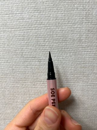[MONDRAW] 몬드로우 붓펜 아이라이너 — 5점을 준 리뷰어가 2022년 1월 올린 사용 사진