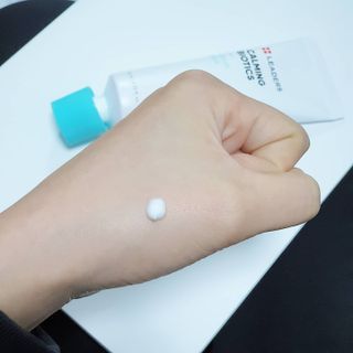 리더스코스메틱 리더스 카밍 바이오틱스 크림 마스크 — 5점을 준 리뷰어가 2021년 3월 올린 사용 사진