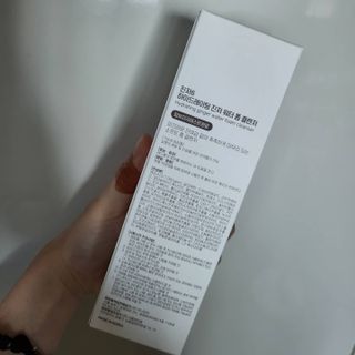 GINGER6 하이드레이팅 진저 워터 폼클렌징 — 5점을 준 리뷰어가 2021년 10월 올린 사용 사진