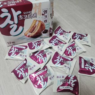 찰초코파이 앙크림 찰 초코파이 정 앙크림 — 5점을 준 리뷰어가 2020년 12월 올린 사용 사진